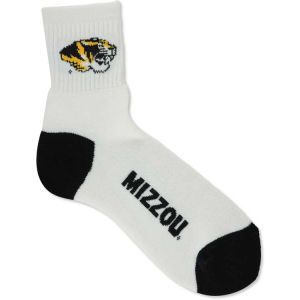 Missouri Tigers For Bare Feet Ankle White 501 Sock