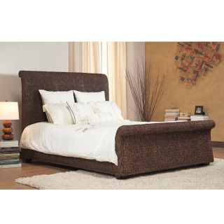 Banana Weave King size Sleigh Bed