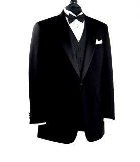 Black Notch Lapel Tuxedo Jacket  Sizes 48 52 JoS. A. Bank