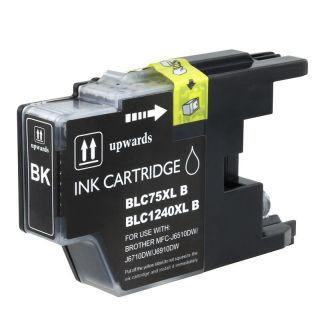 Brother Lc75bk Compatible High yield Black Ink Cartridge (BlackWarning California residents only, please note per Proposition 65 that this product may contains chemicals known to the State of California to cause cancer and birth defects or other reproduc