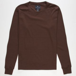 Solid Mens Thermal Brown In Sizes Large, X Large, Xx Large, Small, M