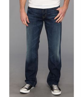 Hudson Wilde Flap Relaxed Straight in Crocodile Cafe Mens Jeans (Blue)