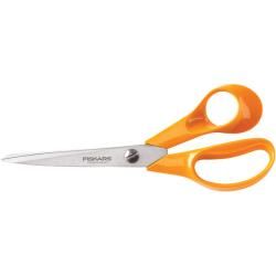 Fiskars Heritage Seamstress 8 inch Scissors (OrangeMaterials MetalDimensions 8 inches longBlades manufactured with specially formulated steel from SwedenProduce clean accurate cutsImported )
