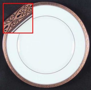 Noritake Aristocrat Gold Dinner Plate, Fine China Dinnerware   Gold Encrusted Ba