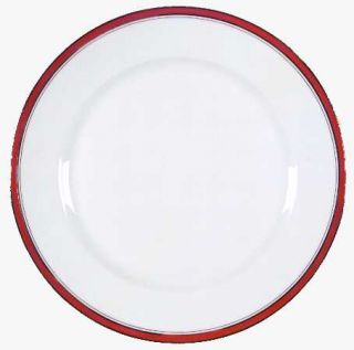 Chas Field Haviland Ambassade Terra Cotta Dinner Plate, Fine China Dinnerware  