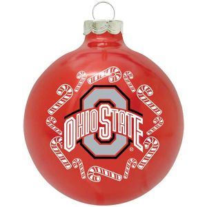 Ohio State Buckeyes Traditional Ornament Candy Cane