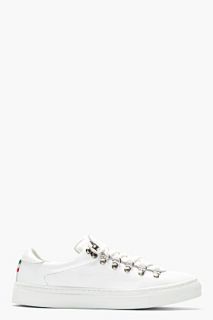 Diemme White Leather Marostica Low_top Sneakers