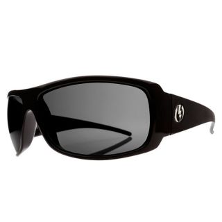Charge Xl Polarized Sunglasses Gloss Black Melanin Grey Polarized Level