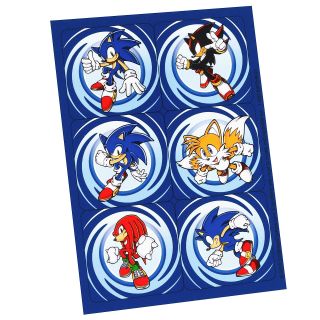 Sonic the Hedgehog Sticker Sheets