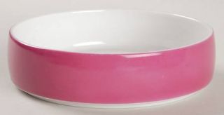 Block China Chromatics Red/Lavender Coupe Cereal Bowl, Fine China Dinnerware   R