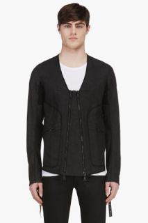 Alexandre Plokhov Black Parallel Zipper Jacket