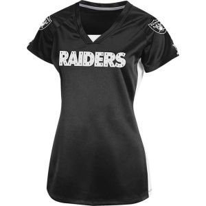 Oakland Raiders VF Licensed Sports Group NFL Womens Draft Me V Top