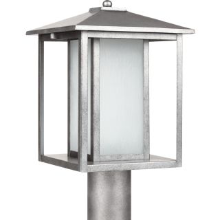 Hunnington Pewter 1 light Outdoor Post Top