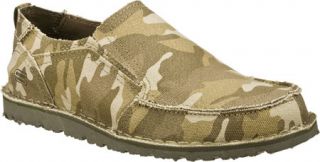 Mens Skechers Relaxed Fit Golson Holds   Camouflage Canvas Shoes