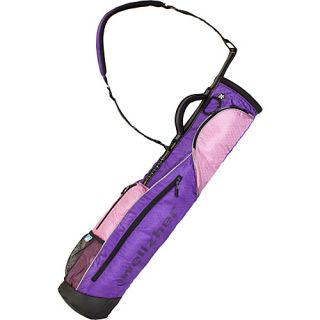 Wellzher 0.9 Sunday Bag (Collapsible) Purple/Pink   Wellzher Golf Bags