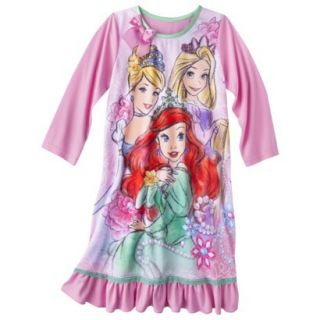 Disney Princess Girls Nightgown   Pink L