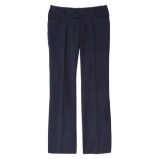 Merona Womens Doubleweave Flare Pant (Modern Fit)   Federal Blue   4 Long