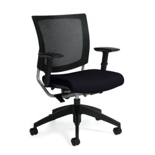 Global Total Office Graphic Mid Back Posture Office Chair with Mesh Back 2738