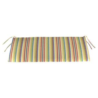 Jordan Manufacturing 48 in. Sunbrella Bench Cushion Multicolor   HN130PK1 012H
