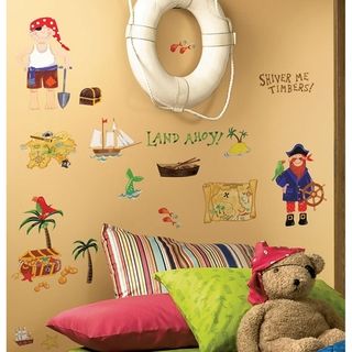 Treasure Hunt Peel and Stick Wall Decals