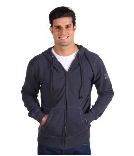 Life is good Zip Up Softwash Hoodie Mens Clothing (Blue)