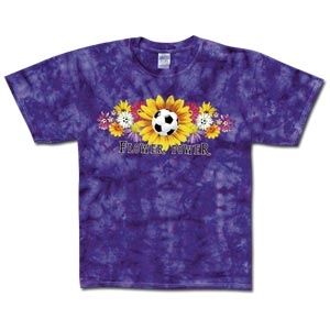 Pure Sport Flower Power Tye Dye Womens T Shirt
