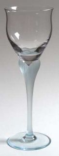 Mikasa Sea Mist Turquoise/Frosted Stem Wine Glass   Turquoise/Frostdstem