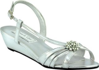 Womens Touch Ups Geri   Silver Metallic Prom Shoes