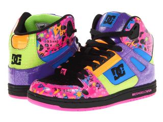 DC Rebound Hi SE W Womens Skate Shoes (Multi)