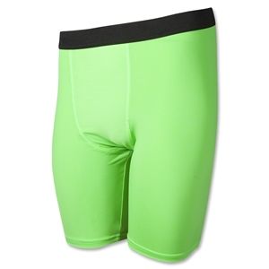 hidden Mens Compression Shorts (Neon Green)