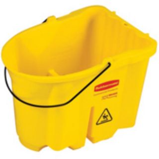 Rubbermaid 35 qt WaveBrake Bucket   Yellow