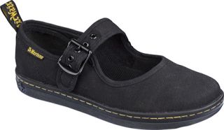 Womens Dr. Martens Carnaby Mary Jane   Black Canvas Casual Shoes