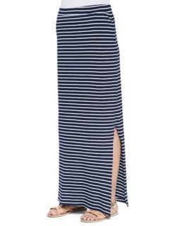 Womens Venice Side Slit Striped Maxi Skirt   Splendid