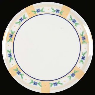 Pfaltzgraff Summer Breeze Melamine Dinner Plate, Fine China Dinnerware   Blue Fl