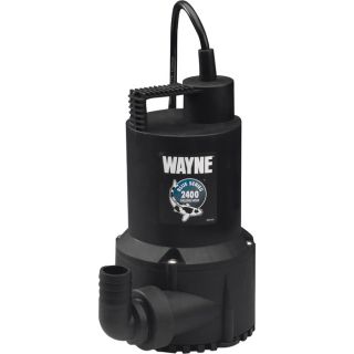 Wayne Waterfall Pump   1 1/4 Inch Ports, 2400 GPH, 20 Ft. Max Lift, Model