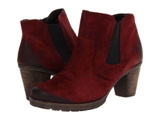Rieker R6171 Luna 71 Womens Shoes (Red)