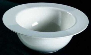 Nautica Arctic White 10 Round Vegetable Bowl, Fine China Dinnerware   White And
