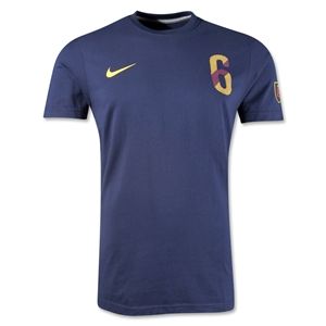 Nike Iniesta Hero T Shirt (Navy)