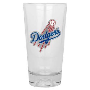 Los Angeles Dodgers Great American Products 16 oz 3D Ball Design Glass