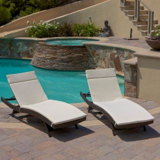 Best Selling Home Decor Furniture LLC Outdoor Brown Wicker Adjustable Chaise