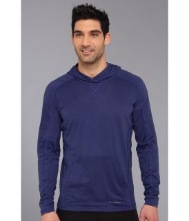 Brooks Essential Hoodie Mens Sweatshirt (Blue)