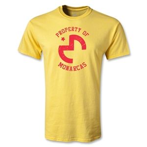 Euro 2012   Morelia Monarcas Distressed Logo T Shirt (Yellow)