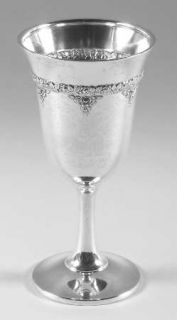 Wallace Normandie (Sterling, 1933, Hollowware) Water Goblet   Sterling,1933,Holl