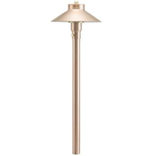 Westgate Mfg. WE115 20W 12V Copper High Hat Long Stem Path Light Natural Copper