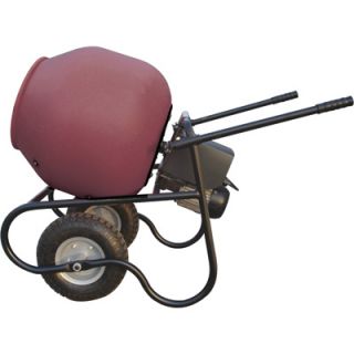  Portable Cement Mixer with Poly Drum   3.5 Cubic Ft., Model
