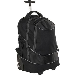 Rolling Computer Backpack   Black