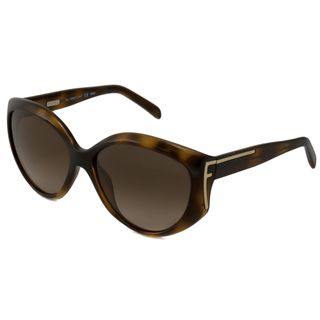 Fendi Womens Fs5328 Aviator Sunglasses