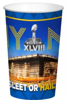 Super Bowl XLVIII   22 oz. Plastic Cup