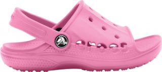 Infants/Toddlers Crocs Baya Slide   Pink Lemonade Casual Shoes