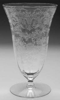 Cambridge Portia Clear (Stem #3130) Iced Tea   Stem #3130, Clear,  Etched